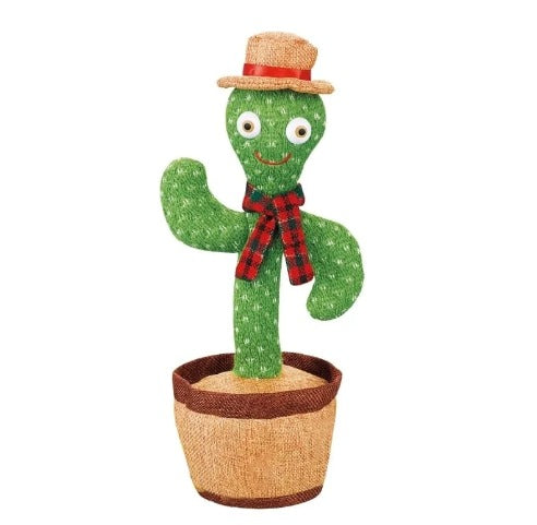 Dancing cactus plush toy